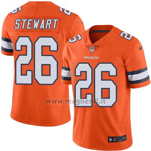 Maglia NFL Legend Denver Broncos Stewart Arancione